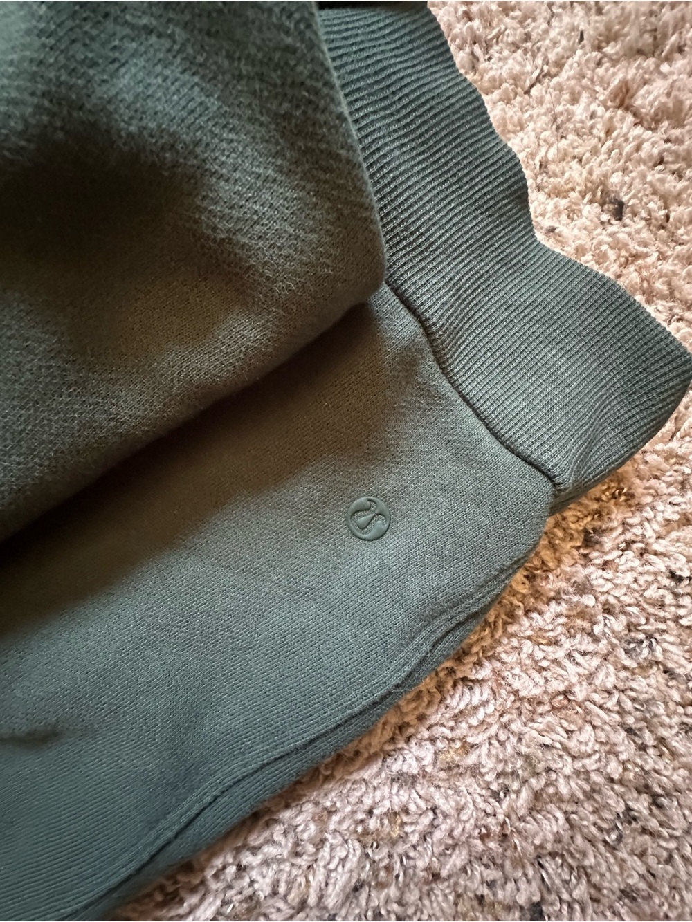lululemon athletica Men’s Crewneck Sweatshirt - Deep Green Mens XXL - Picture 2 of 2